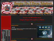 Tablet Screenshot of hamptonfire.org